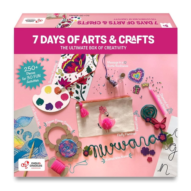 Chalk and Chuckles 7 Days of Art and Craft Kit