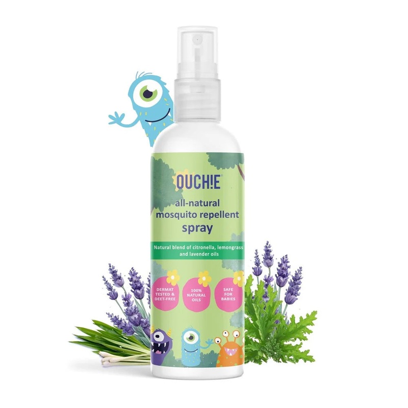 Ouchie All Natural Mosquito Repellent Spray – 100Ml