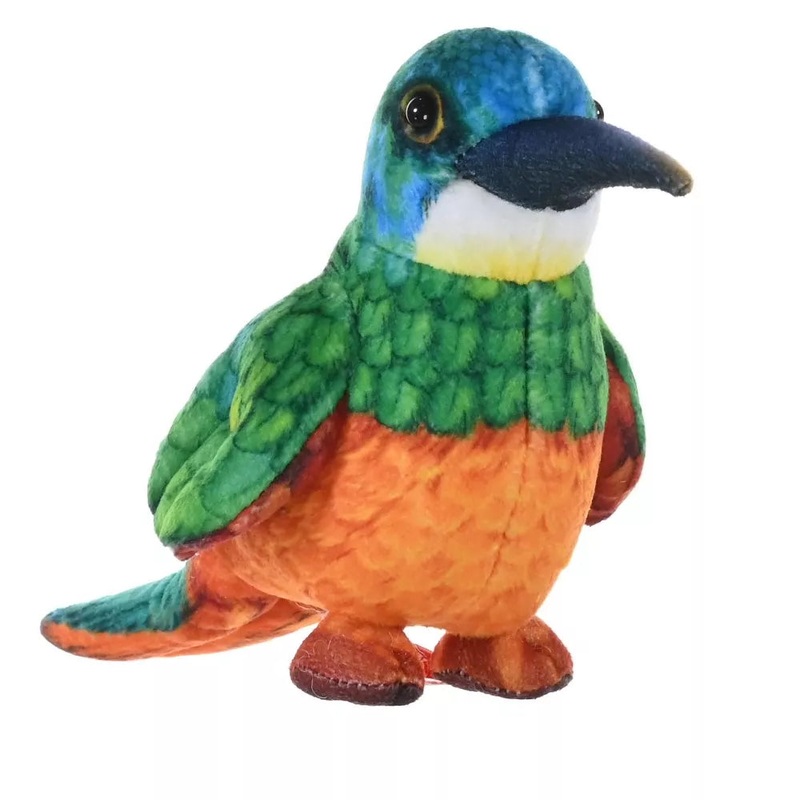 Wild Republic Rainforest Birds Jacamar Stuffed Animal – 4.5 Inches