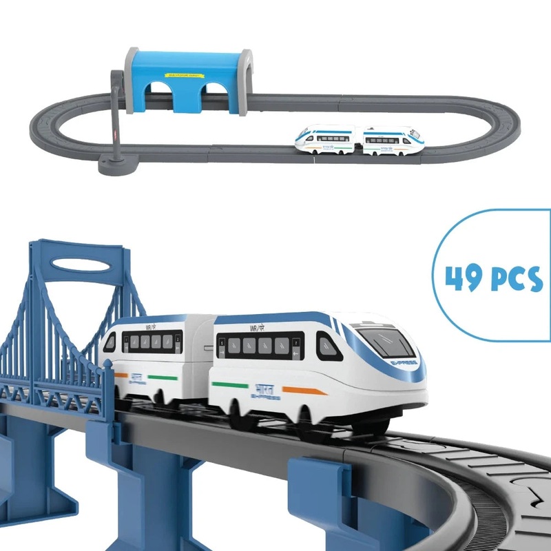 BOOGY WOOGY Diy Indian City Train Set