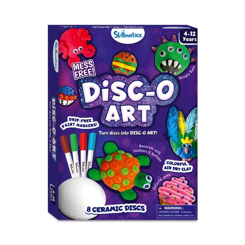 Skillmatics Disc-O Art | No Mess Art & Craft Activity (ages 4-12)