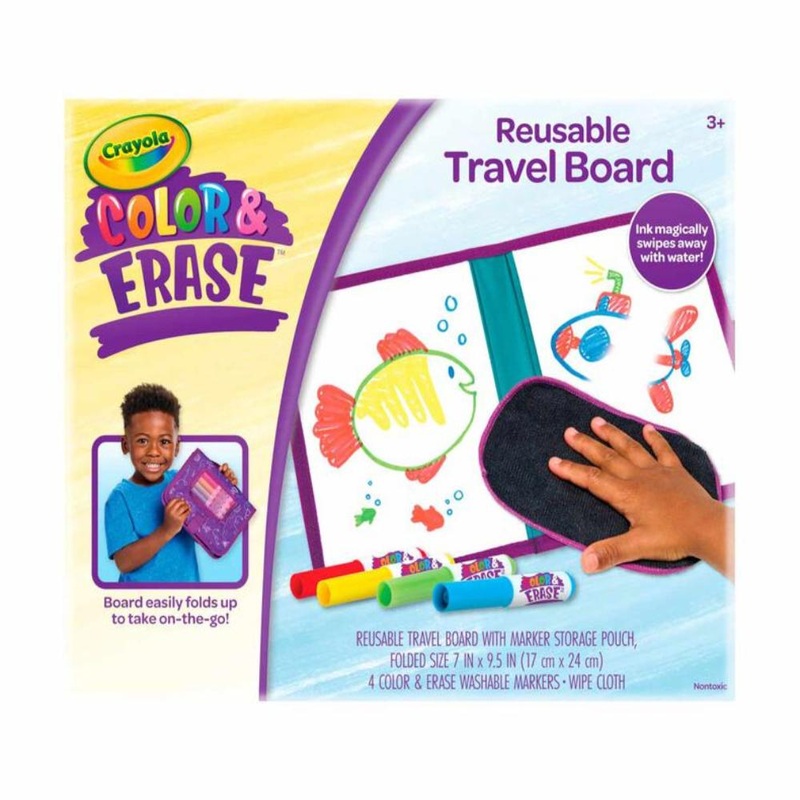 Crayola Color & Erase Reusable Travel Board