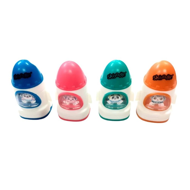 Skoodle Space Eraser & Sharpener Set- Pack of 4