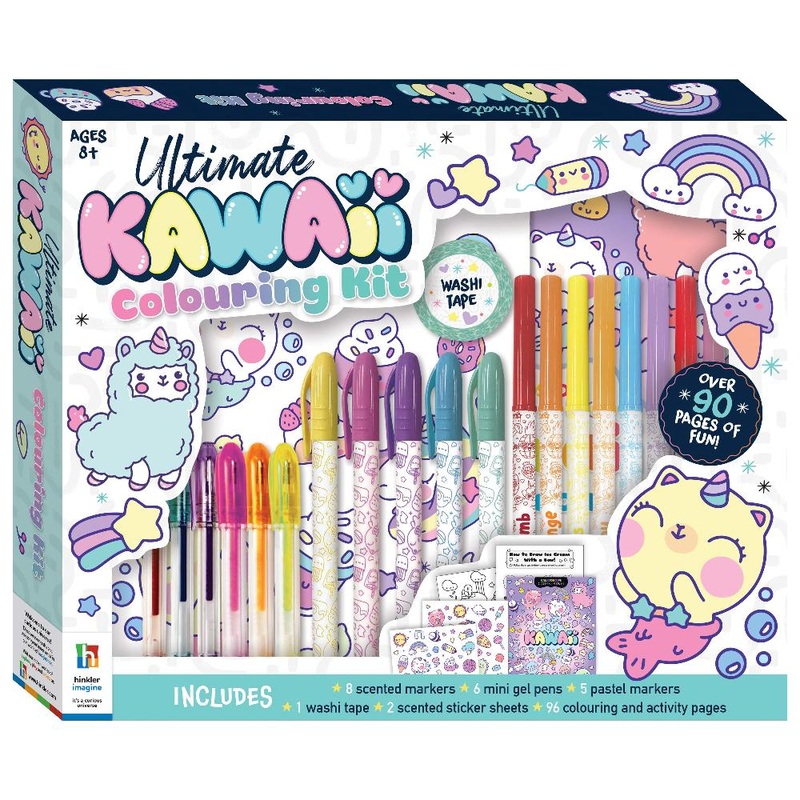 Ultimate Kawaii Colouring Kit