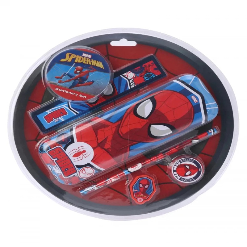 Striders Stationery Set 5Pcs|Spiderman|Peppa Pig