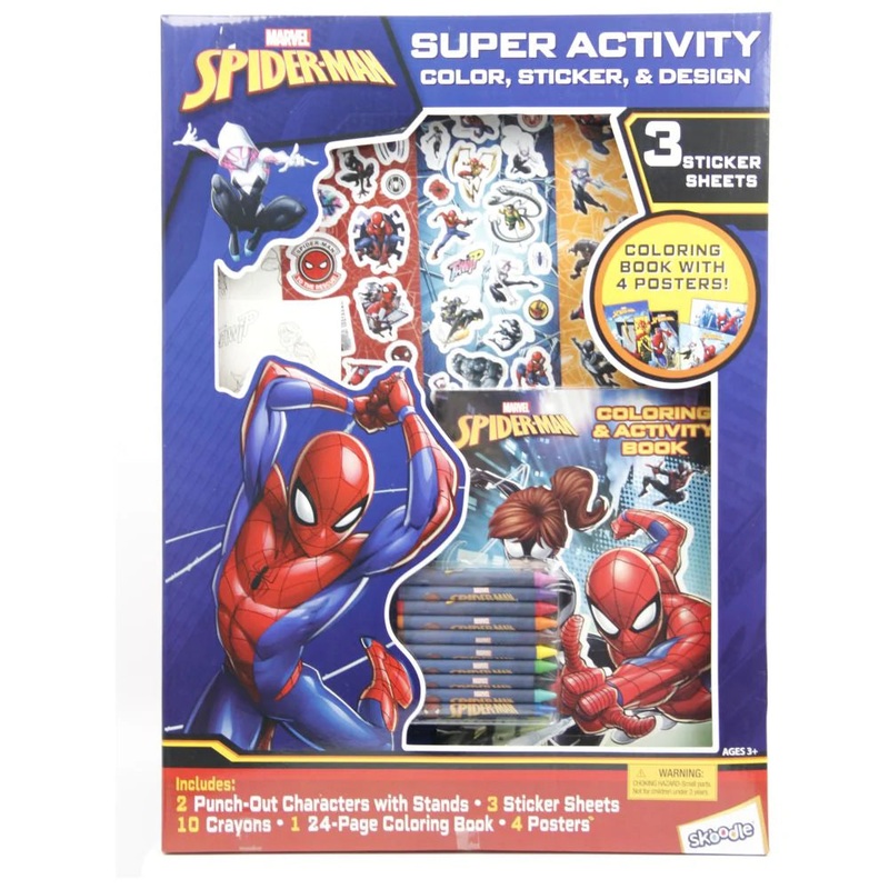 Skoodles Spider-Man Super Activity Set