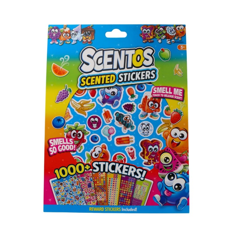 Scentos Scented Stickers 1000+ Stickers Pack