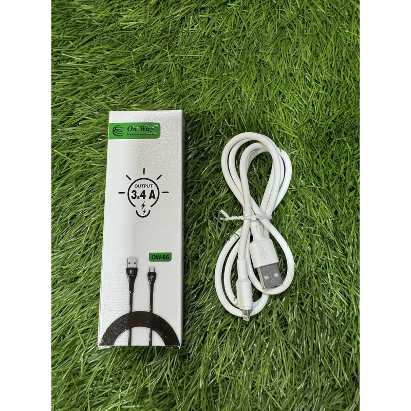DATA CABLE 3.4A USB TO LIGHTNING ONWAY