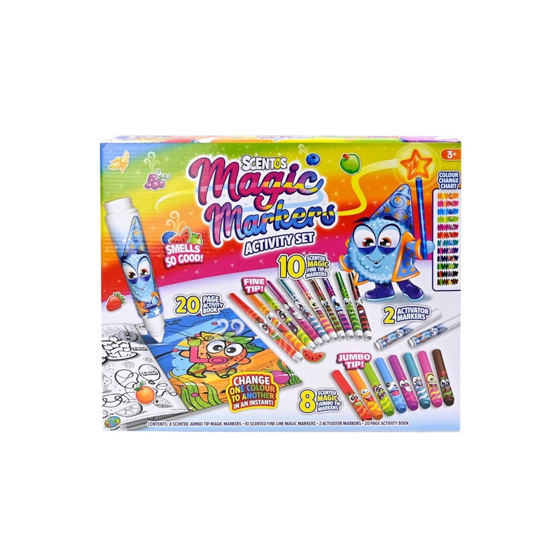 Scentos Magic Markers Activity Set
