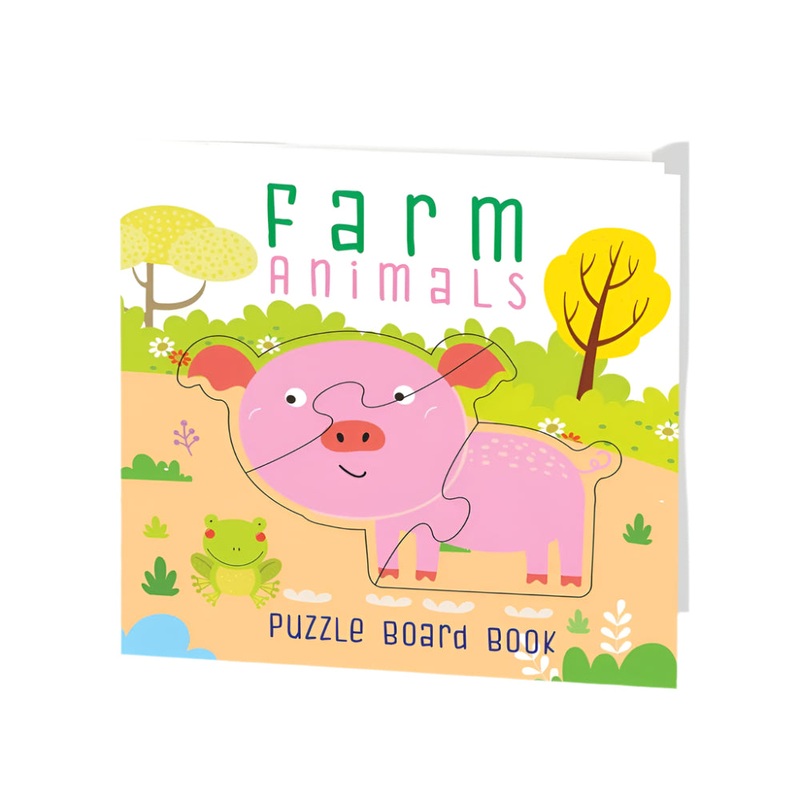 Farm Animals Puzzle Board Book