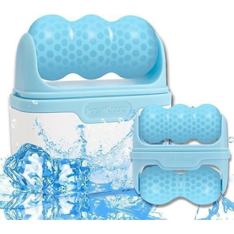 Ice Roller with Both Side V Roller Heads_1pcs