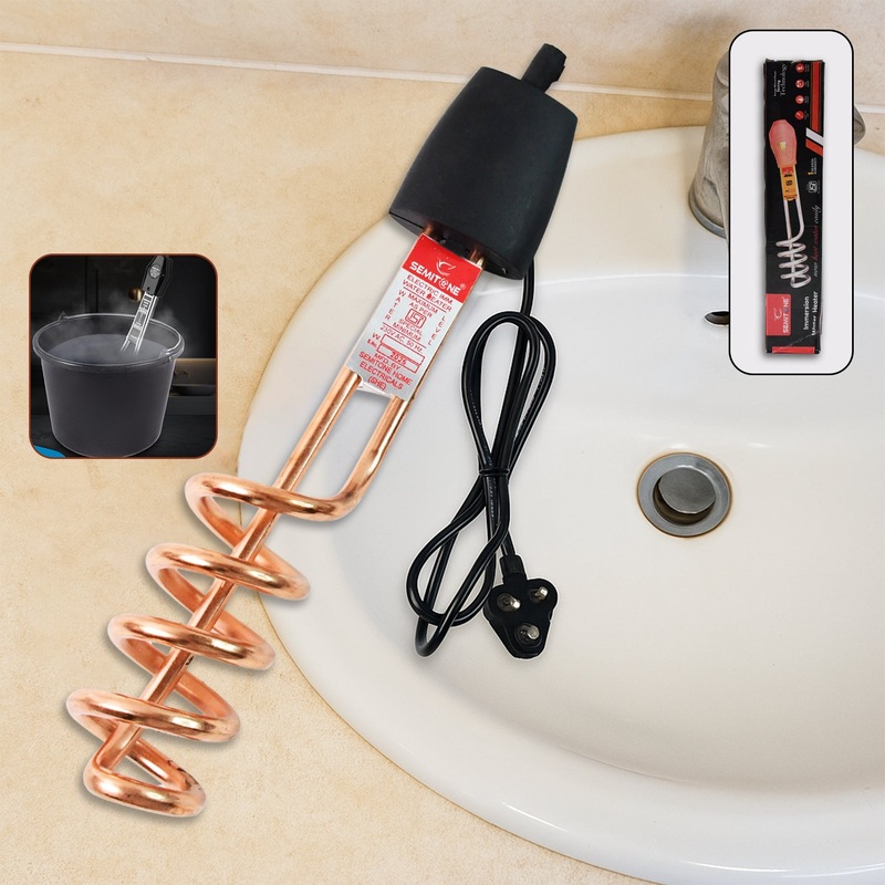Immersion Water Heater Rod  High-Performance Copper Heating Element with Shockproof Handle