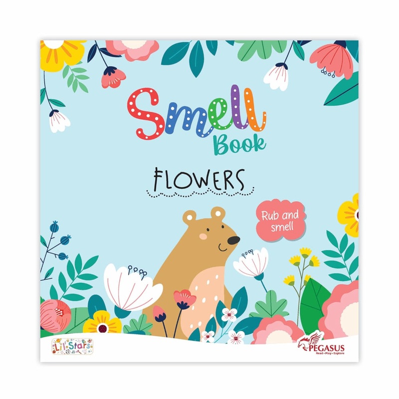 Rub And Smell Board Book|Flowers|Foods|Vegetables|Fruits