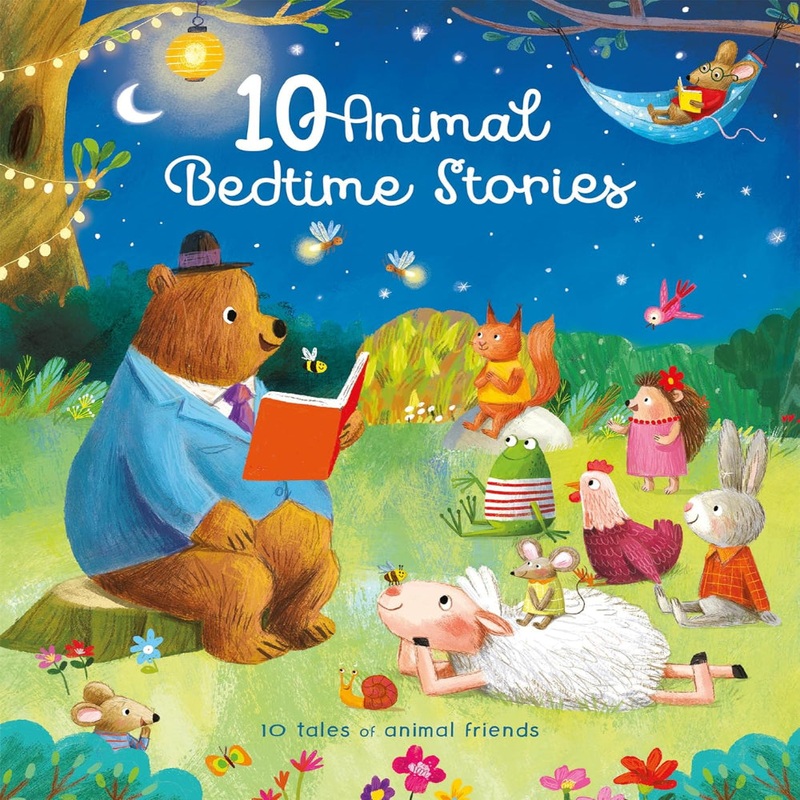 10 Animals Bedtime Stories Book