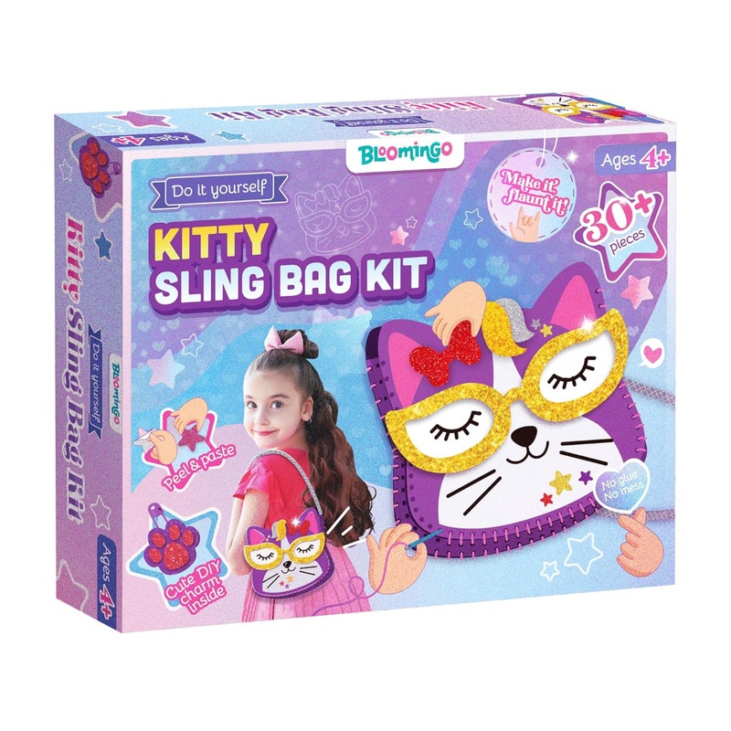 Bloomingo Kitty Sling Bag  DIY Craft Kits