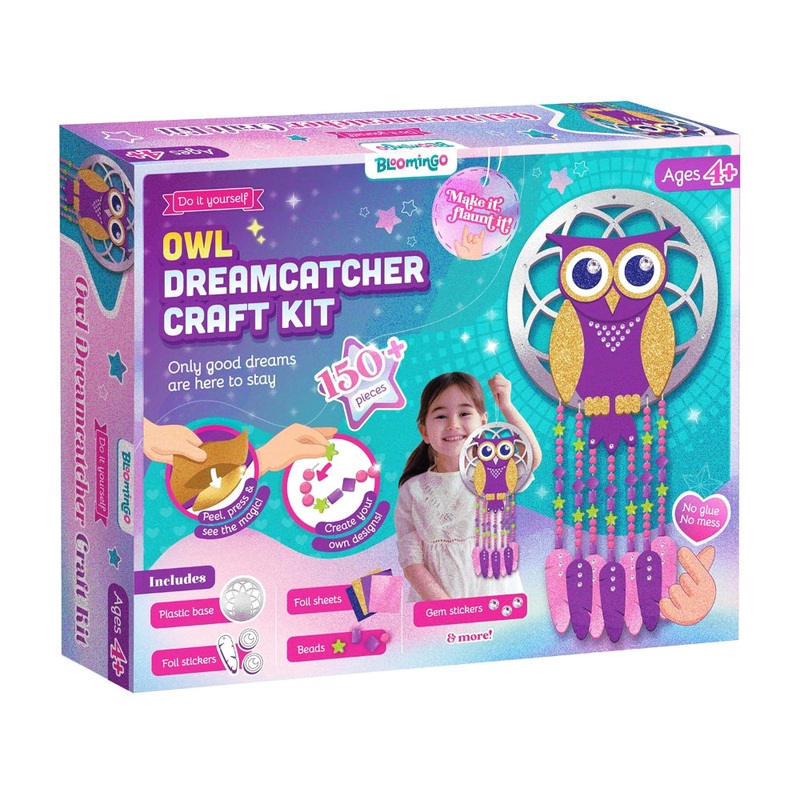 Bloomingo Owl Dreamcatcher  Craft Kit