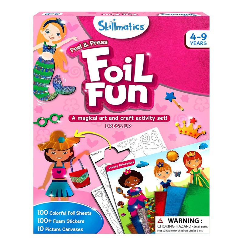 Skillmatics Foil Fun Dress Up No Mess Art Kit