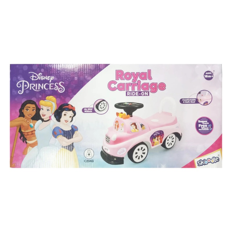 Skoodle Disney Princess Royal Carriage Ride-on
