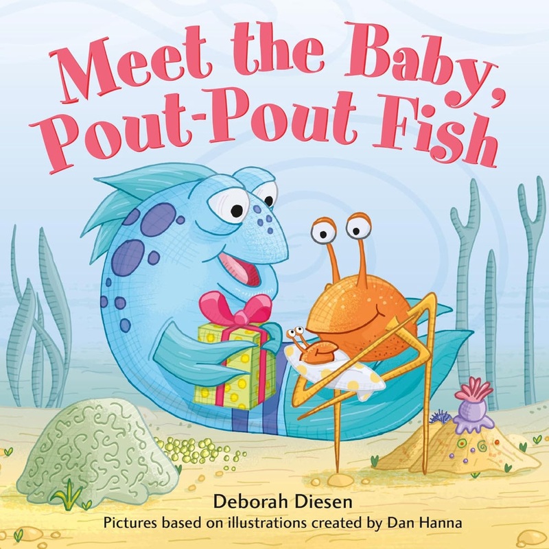 Pout-Pout Fish Board Books|Meet The Baby Pout-Pout Fish|Be Thankful Pout-Pout Fish