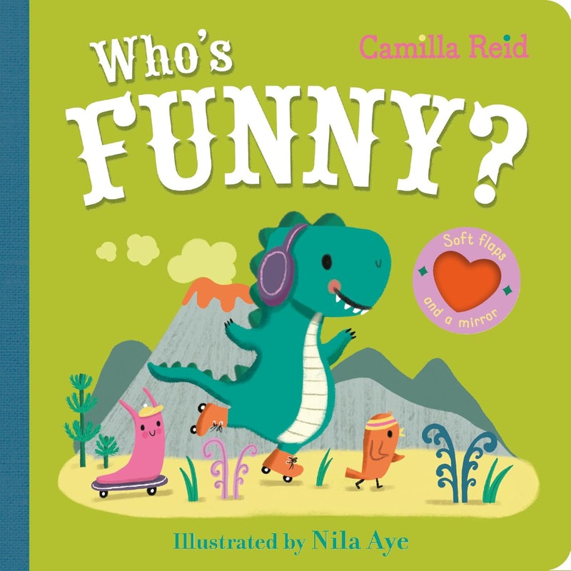 Soft Flaps And A Mirror Books|Who’s funny?|Who’s Amazing?|Who’s Happy?|Who’s Sleepy?|Who’s Cute?