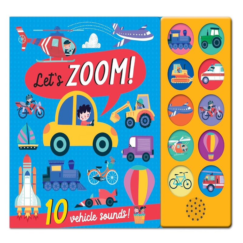 Let’s Series Sound Books|Let’s Zoom!|Let’s Roar!