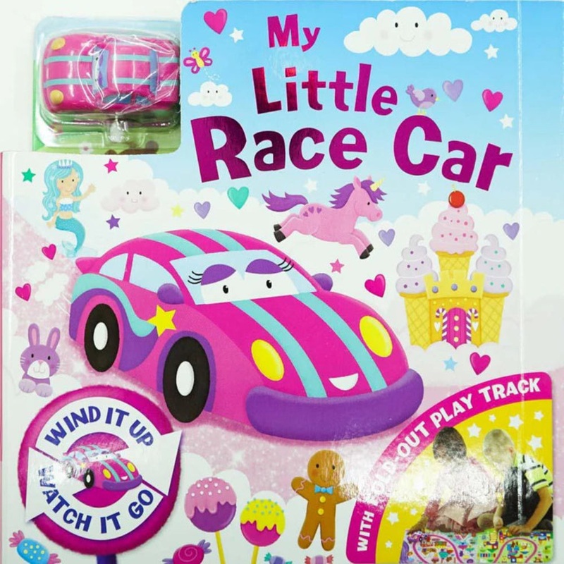 My Little Race Car With Fold-Out Play Track