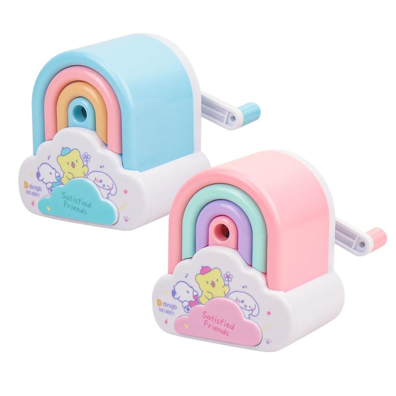 Rainbow Shaped Pencil Sharpener