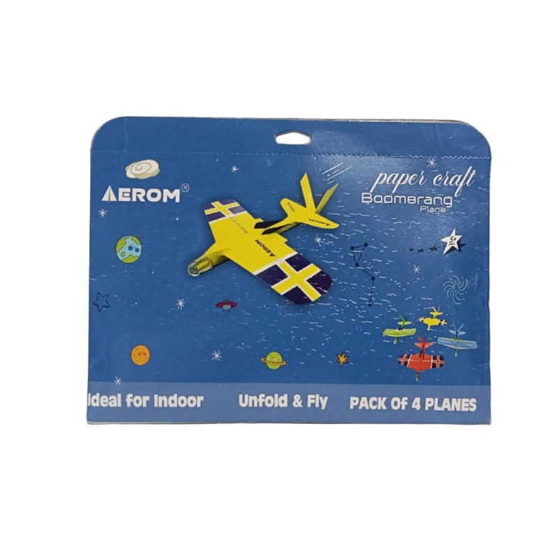 Aerom Paper Craft Boomerang Plane