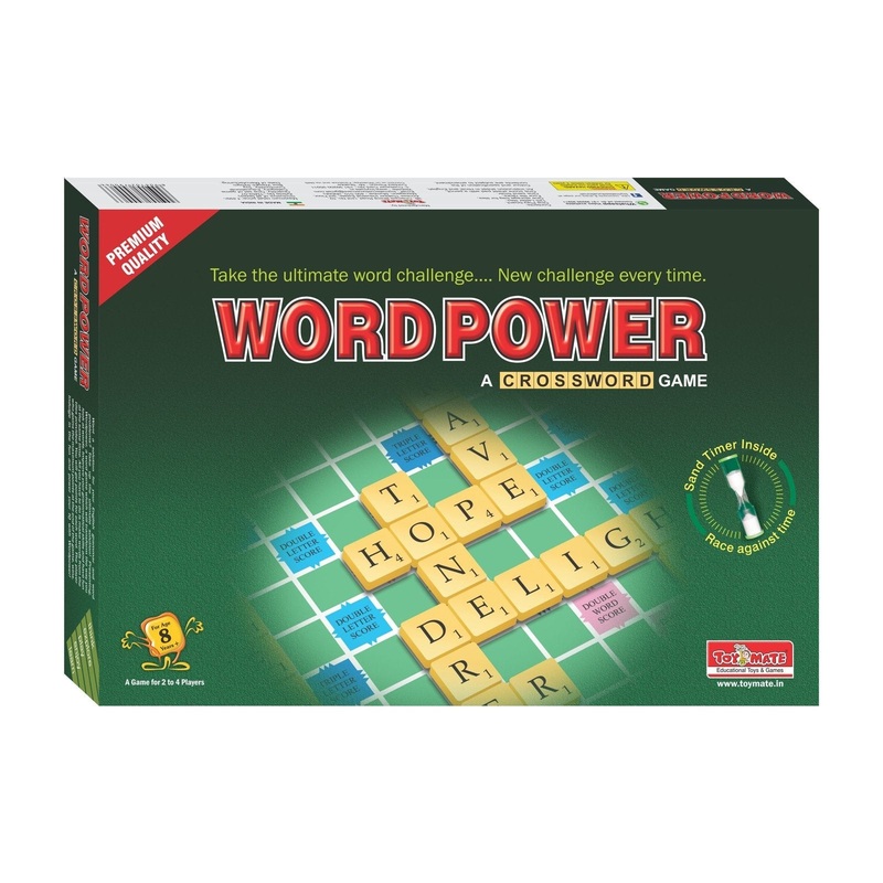 Premium WordPower  A Crossword Board Game for Family Fun & Learning