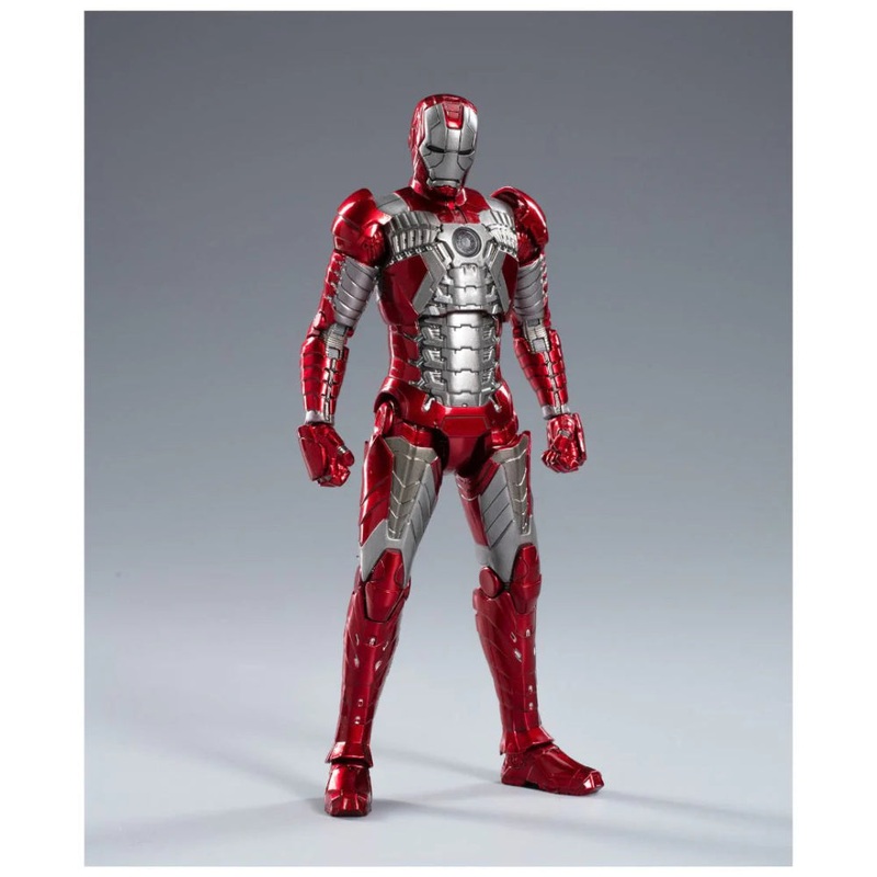 ZD Toys  Marvel Iron Man MK 5 Luminous Version Action Figures 7 Inch – 1:10