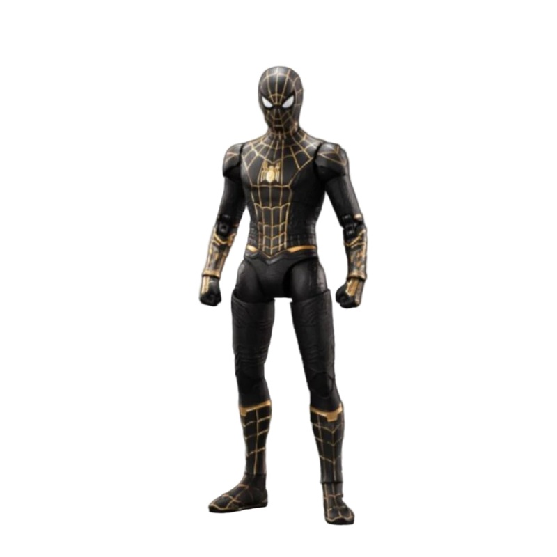 ZD Toys Marvel Spider Man Black & Gold Suit – 7 Inch Figure