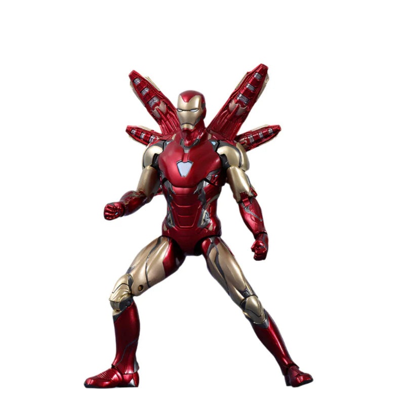 ZD Toys Marvel Avengers Endgame Series I New Iron Man MK85 With Plastic Holder