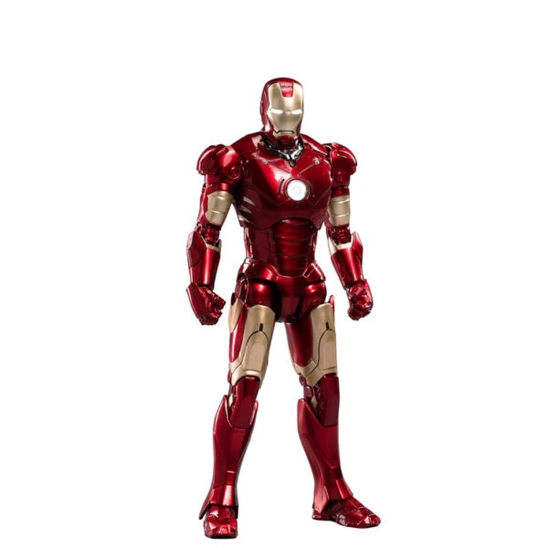 ZD Toys Marvel Iron Man MK 3 Luminous Version Action Figures 7 Inch Scale 1:10