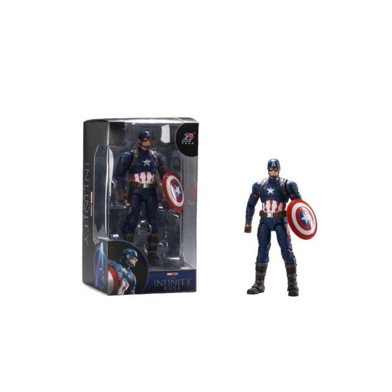 ZD Toys Marvel Series Captain America 7 Inch