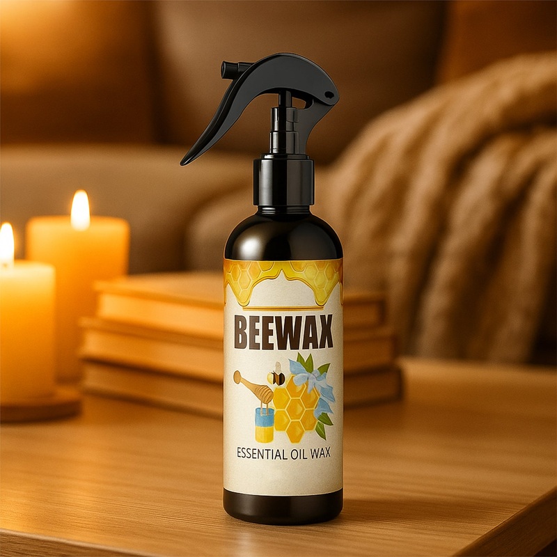 Beeswax Essential Oil Wood Polish Spray 120Ml – (Set)
