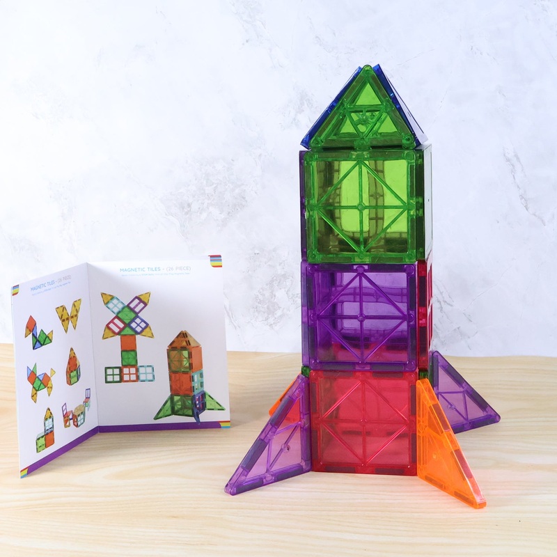 Magnetic Building Tiles – (26 Pc / Set)