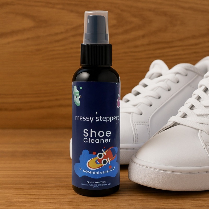 Messy Steppers Shoe Cleaner Spray – (120Ml / 1 Pc)