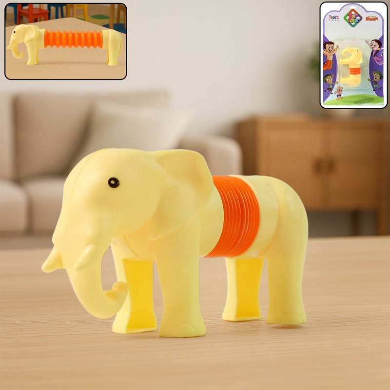 Truzo Toys Pop Tube Elephant  Shape Changing Telescopic Tube Toy for Kids