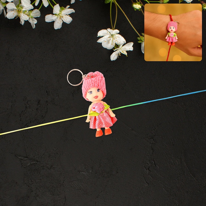 Multifunction Doll  for Kids  Cute Soft Toy  with Keychain Use  Decorative Fancy  cum Keyring for Boys & Girls