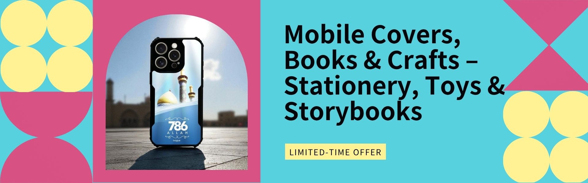 Mobile Covers, Books & Crafts – Stationery, Toys & Storybooks